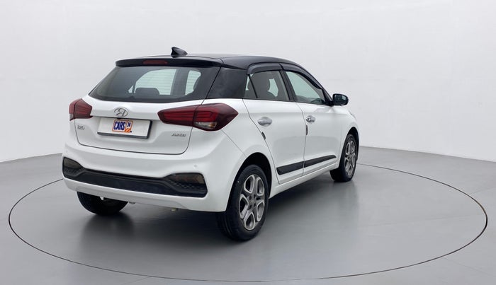 2018 Hyundai Elite i20 ASTA 1.2 DUAL TONE, Petrol, Manual, 52,339 km, Right Back Diagonal