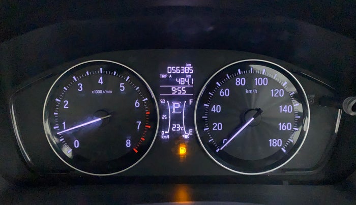 2018 Honda Amaze 1.2L I-VTEC V CVT, Petrol, Automatic, 56,385 km, Odometer Image
