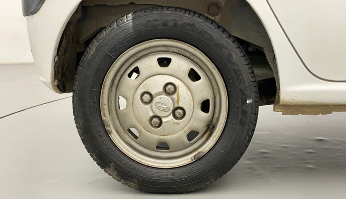 2011 Hyundai Santro Xing GL PLUS, Petrol, Manual, 33,021 km, Right Rear Wheel