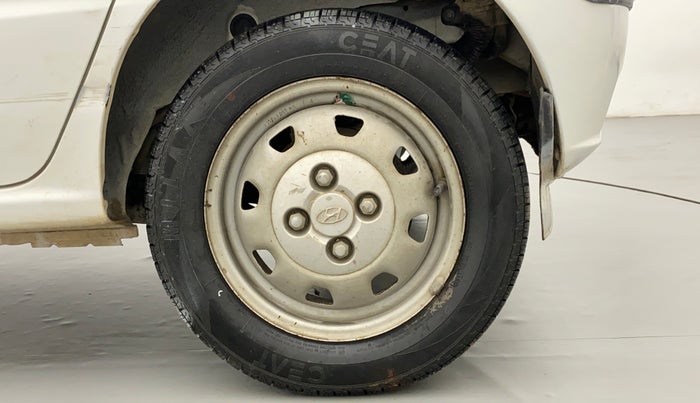 2011 Hyundai Santro Xing GL PLUS, Petrol, Manual, 33,021 km, Left Rear Wheel