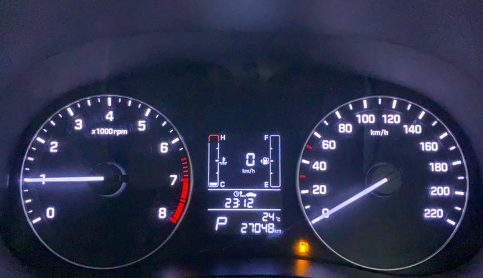 2019 Hyundai Creta SX AT 1.6 PETROL, Petrol, Automatic, 27,048 km, Odometer Image