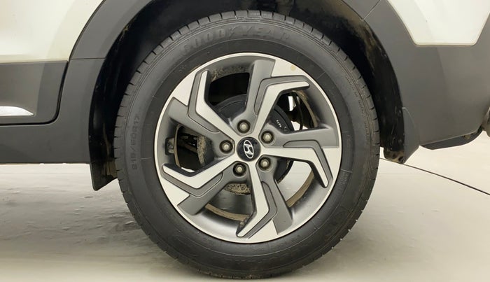 2019 Hyundai Creta SX AT 1.6 PETROL, Petrol, Automatic, 27,048 km, Left Rear Wheel