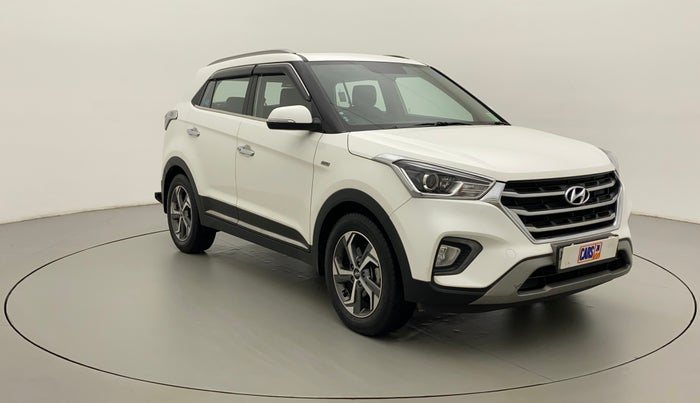 2019 Hyundai Creta SX AT 1.6 PETROL, Petrol, Automatic, 27,048 km, Right Front Diagonal