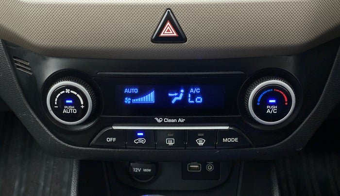 2017 Hyundai Creta SX PLUS AT 1.6 PETROL, Petrol, Automatic, 1,16,844 km, Automatic Climate Control
