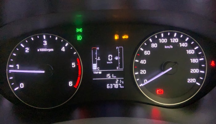 2018 Hyundai Elite i20 ASTA 1.4 CRDI DUAL TONE, Diesel, Manual, 63,772 km, Odometer View
