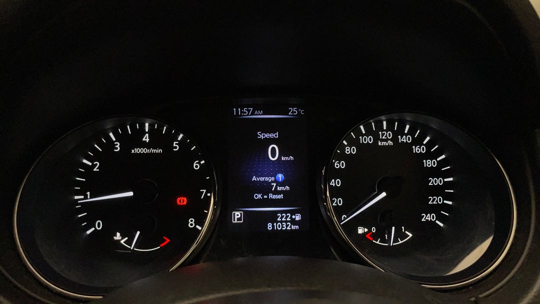 2018 Nissan X-trail St (2WD), Automatic, 81032 km, Odometer View