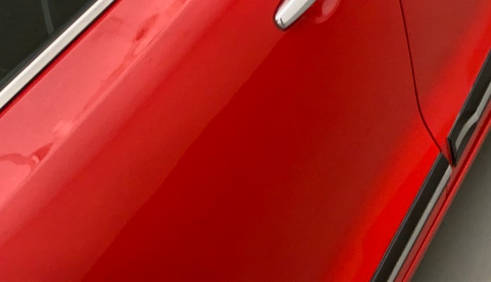 2017 Maruti Baleno ZETA CVT PETROL 1.2, Petrol, Automatic, 48,841 km, Front passenger door - Slightly dented