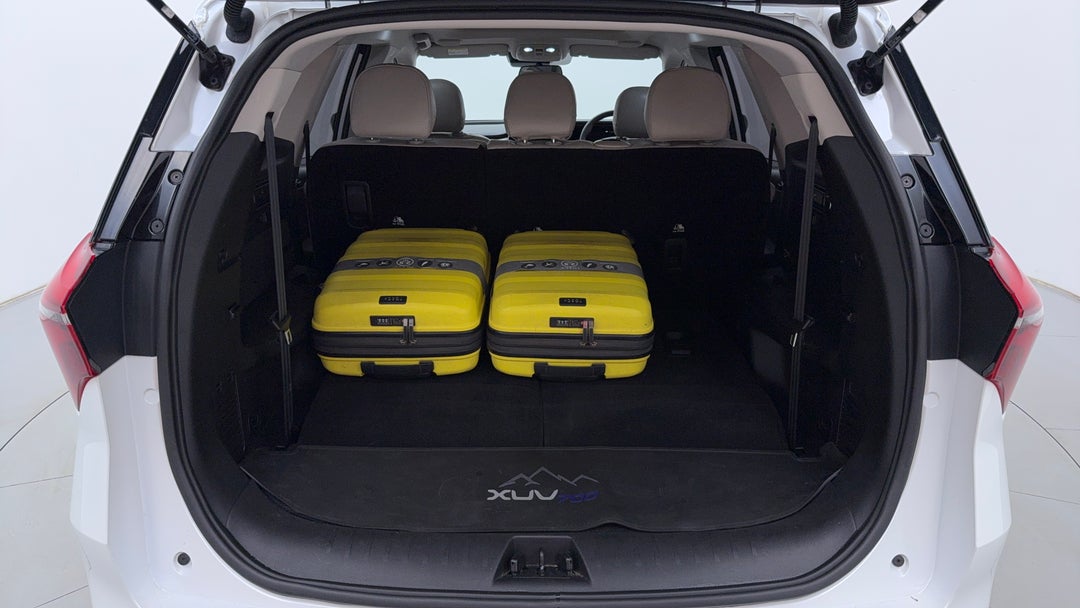 Boot Inside View with Luggage