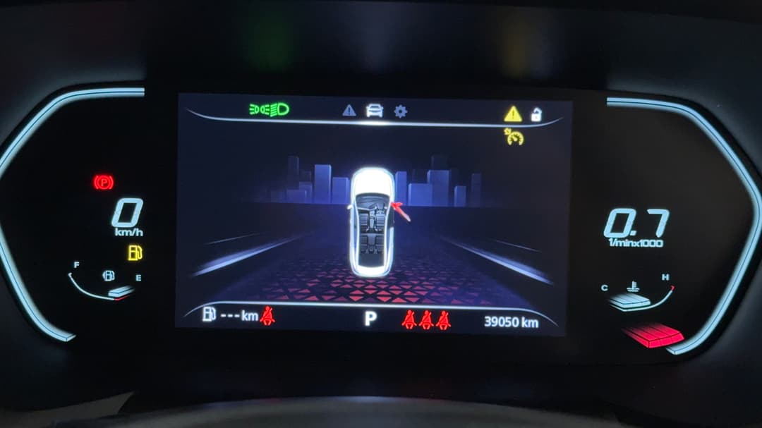 2023 MG Mg5 Essence, Automatic, 39050 km, Odometer View