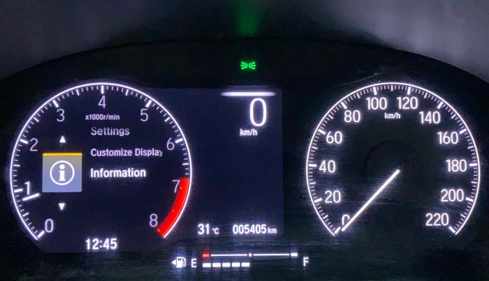 2021 Honda City 1.5L I-VTEC ZX, Petrol, Manual, 5,404 km, Odometer Image