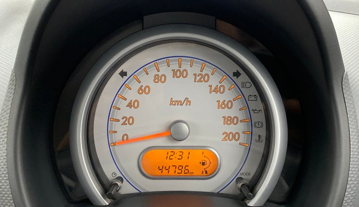 2013 Maruti Ritz VXI, Petrol, Manual, 44,917 km, Odometer Image