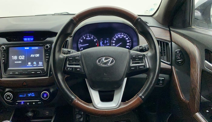 2019 Hyundai Creta SX 1.6 PETROL, Petrol, Manual, 70,926 km, Steering Wheel Close Up