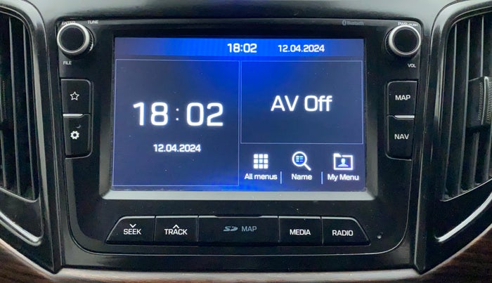 2019 Hyundai Creta SX 1.6 PETROL, Petrol, Manual, 70,926 km, Infotainment System