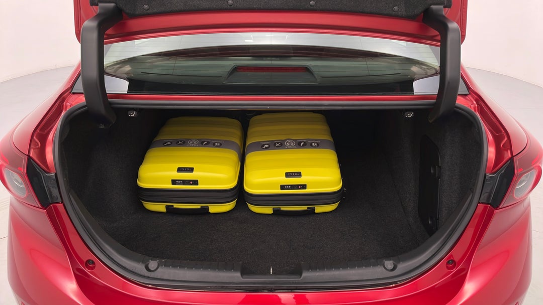 2016 Mazda 3 Sp25, Automatic, 53921 km, Boot Inside View with Luggage