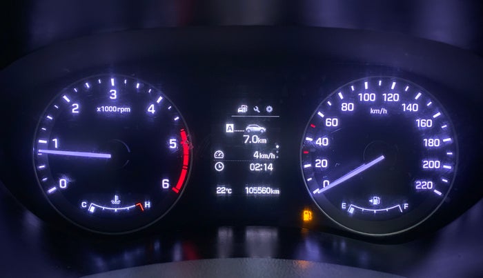 2016 Hyundai Elite i20 1.4 CRDI ASTA (O), Diesel, Manual, 1,05,707 km, Odometer Image