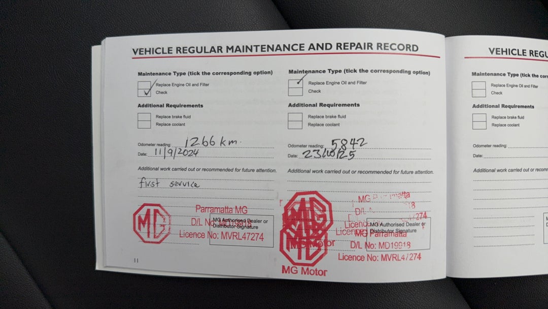 2023 MG Mg5 Vibe, Automatic, 13027 km, Service History