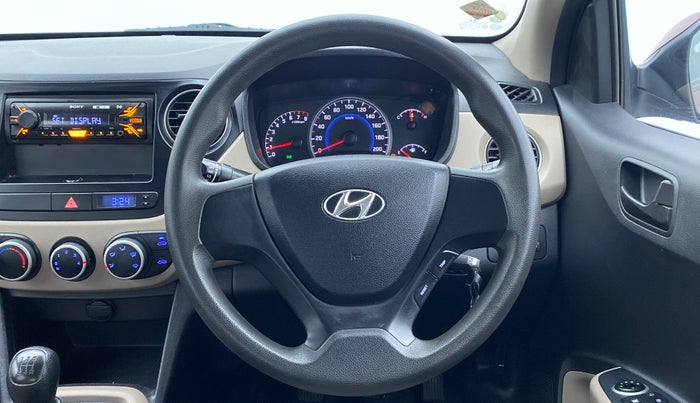 2016 Hyundai Grand i10 MAGNA 1.2 VTVT, Petrol, Manual, 51,773 km, Steering Wheel Close Up