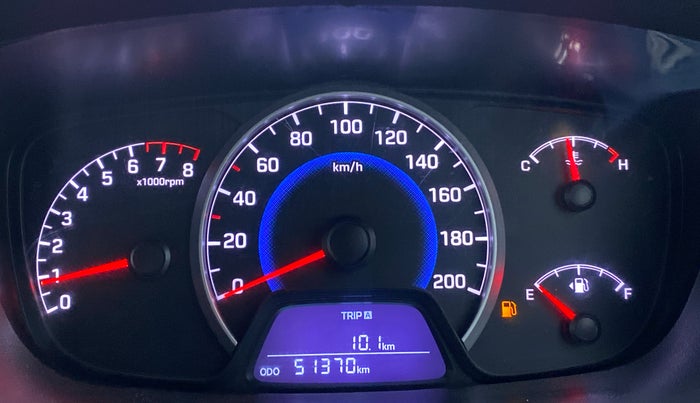 2016 Hyundai Grand i10 MAGNA 1.2 VTVT, Petrol, Manual, 51,773 km, Odometer Image