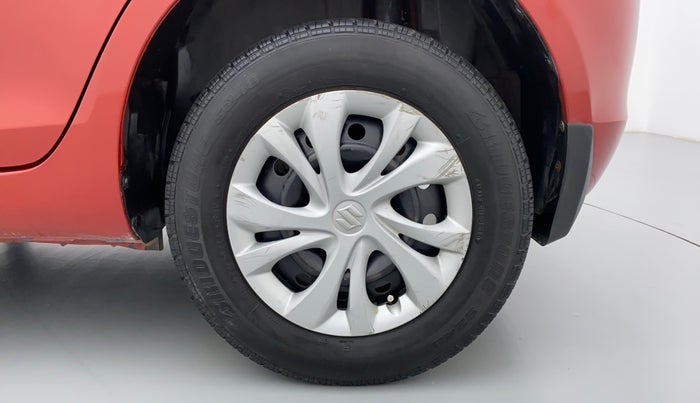2014 Maruti Swift VXI D, Petrol, Manual, 57,047 km, Left Rear Wheel