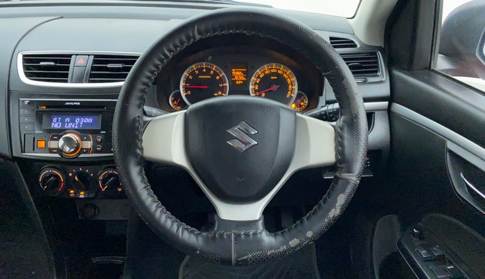 2014 Maruti Swift VXI D, Petrol, Manual, 57,047 km, Steering Wheel Close Up
