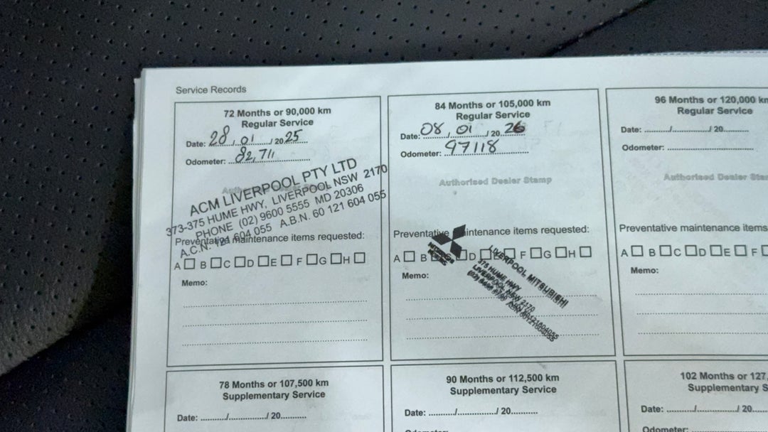 2019 Mitsubishi Triton Gls (4x4) Premium, Automatic, 98841 km, Service History