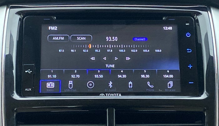 2018 Toyota YARIS G CVT, Petrol, Automatic, 18,059 km, Infotainment System