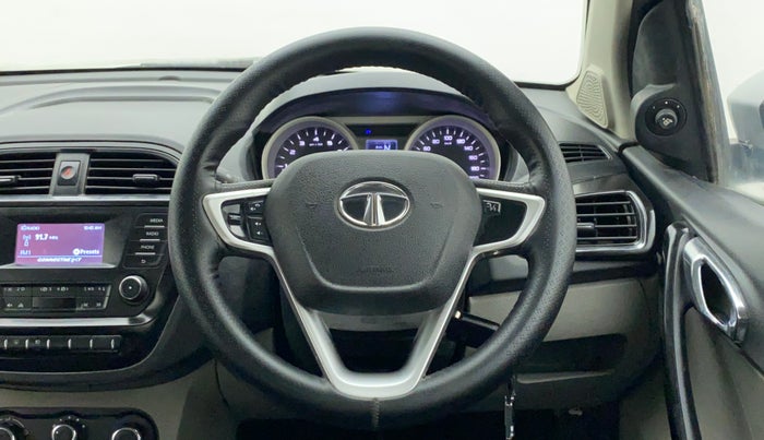 2017 Tata Tiago XZA PETROL, Petrol, Automatic, 82,422 km, Steering Wheel Close Up