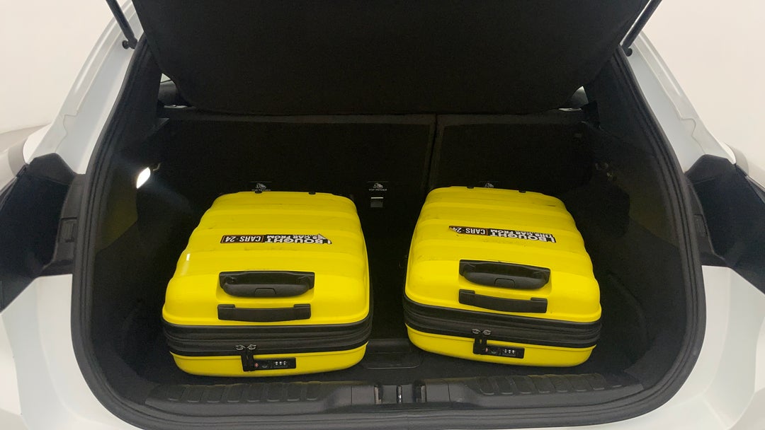 Boot Inside View with Luggage