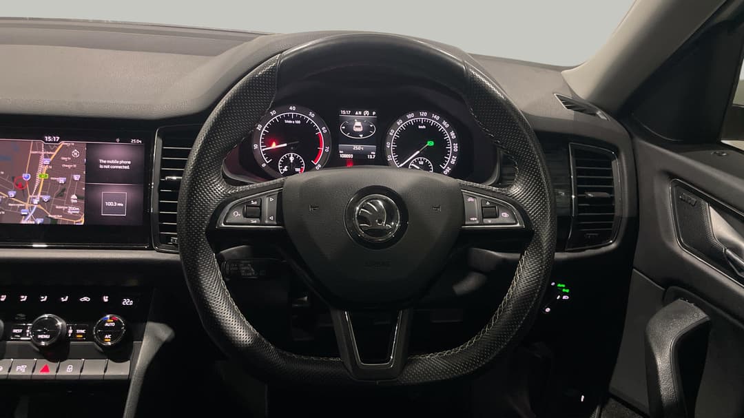 2018 SKODA Kodiaq 132 Tsi (4x4), Automatic, 108893 km, Steering Wheel Close-up