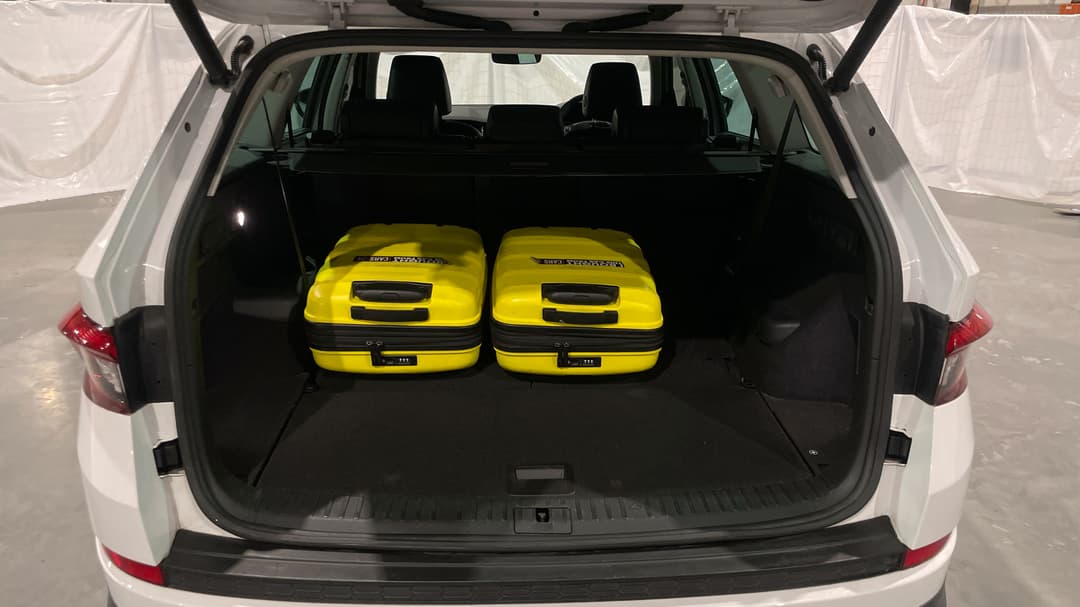 2018 SKODA Kodiaq 132 Tsi (4x4), Automatic, 108893 km, Boot Inside View with Luggage