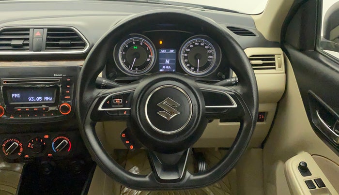 2017 Maruti Dzire VXI AMT, Petrol, Automatic, 36,163 km, Steering Wheel Close Up