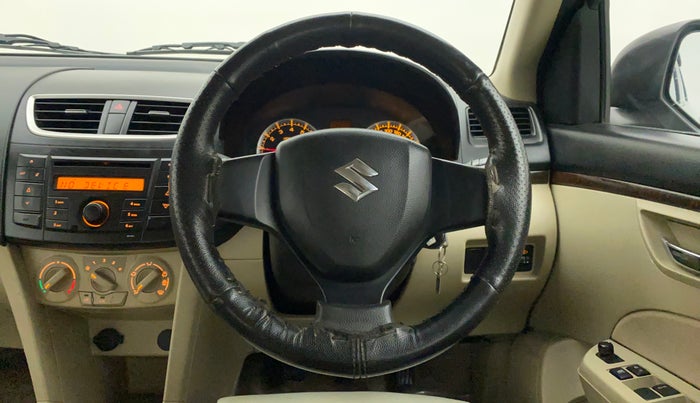 2013 Maruti Swift Dzire VXI, Petrol, Manual, 44,997 km, Steering Wheel Close Up