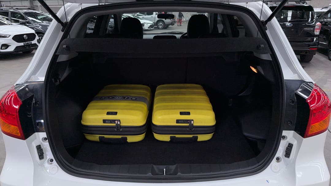 2019 Mitsubishi ASX Black Edition (2WD), Automatic, 77061 km, Boot Inside View with Luggage