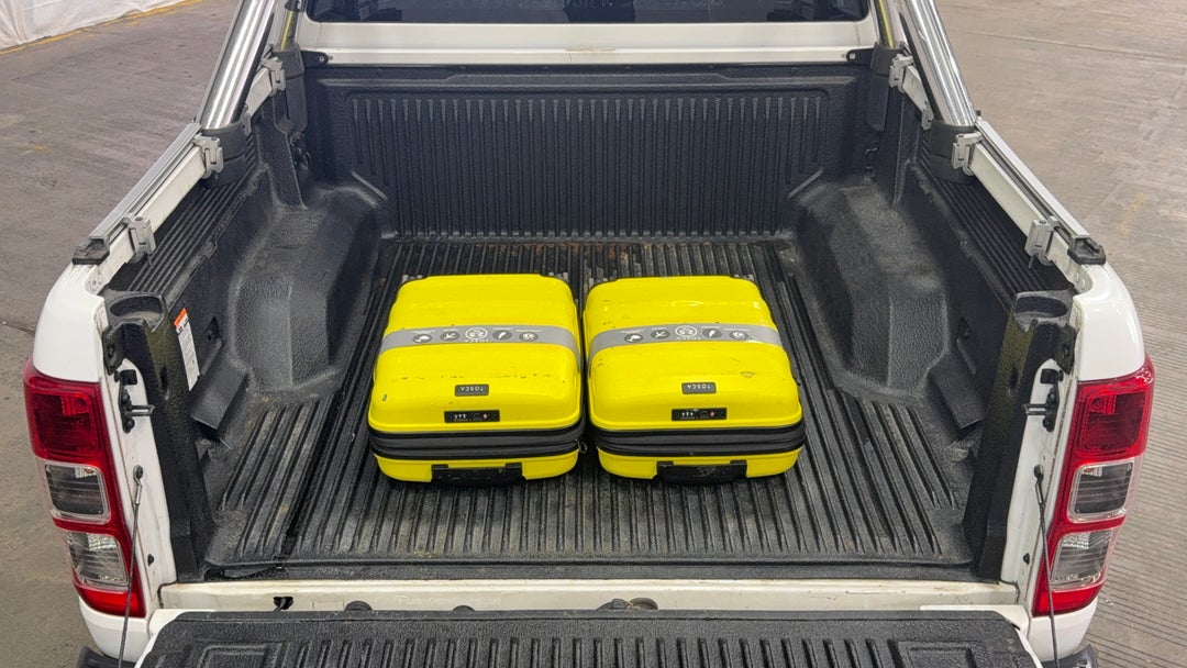 Boot Inside View with Luggage