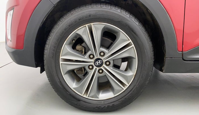 2017 Hyundai Creta 1.6 SX PLUS AUTO PETROL, Petrol, Automatic, 27,291 km, Left Front Wheel