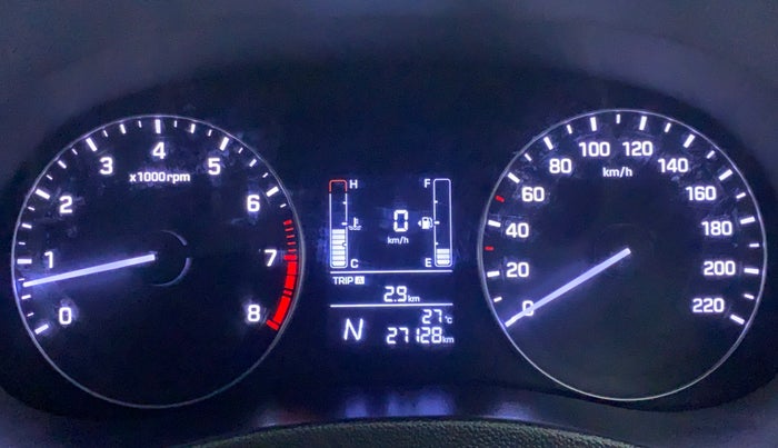 2017 Hyundai Creta 1.6 SX PLUS AUTO PETROL, Petrol, Automatic, 27,291 km, Odometer Image