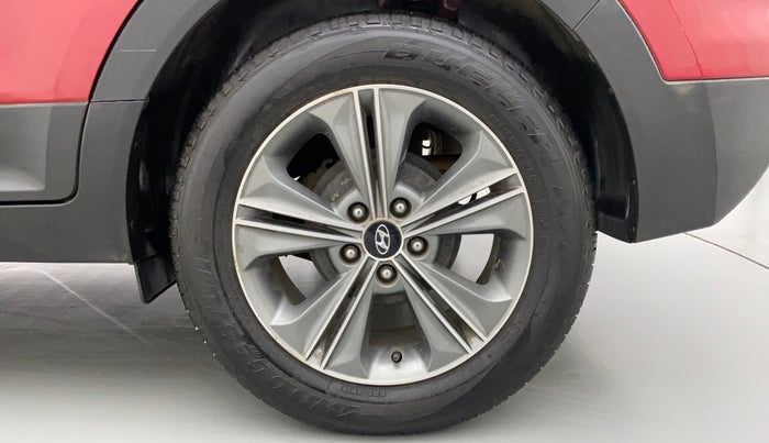 2017 Hyundai Creta 1.6 SX PLUS AUTO PETROL, Petrol, Automatic, 27,291 km, Left Rear Wheel