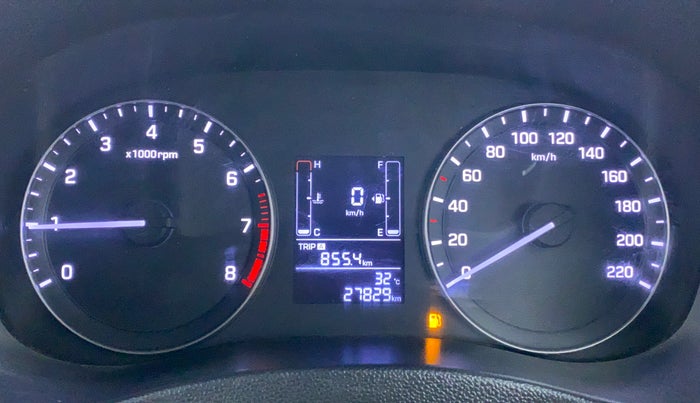 2015 Hyundai Creta 1.6 S, Petrol, Manual, 28,502 km, Odometer Image
