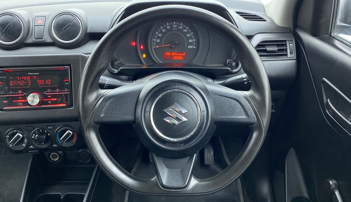 2018 Maruti Swift LXI D, Petrol, Manual, 25,822 km, Steering Wheel Close Up