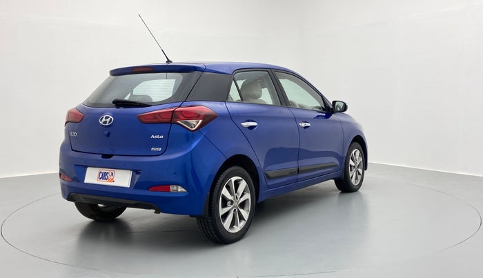 2015 Hyundai Elite i20 ASTA 1.2, Petrol, Manual, 1,15,375 km, Right Back Diagonal