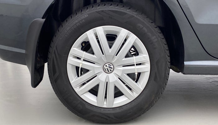 2019 Volkswagen Ameo Trendline 1.0, Petrol, Manual, 5,870 km, Right Rear Wheel