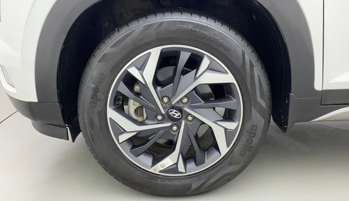 2021 Hyundai Creta SX (O) IVT 1.5 PETROL, Petrol, Automatic, 16,215 km, Left Front Wheel