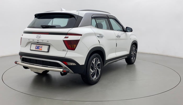 2021 Hyundai Creta SX (O) IVT 1.5 PETROL, Petrol, Automatic, 16,215 km, Right Back Diagonal