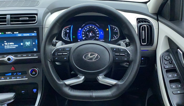 2021 Hyundai Creta SX (O) IVT 1.5 PETROL, Petrol, Automatic, 16,215 km, Steering Wheel Close Up