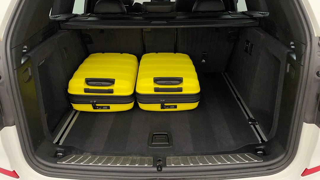 Boot Inside View with Luggage