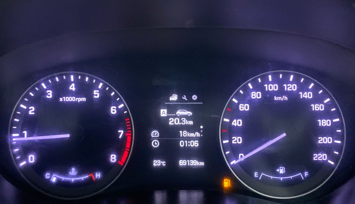 2016 Hyundai Elite i20 ASTA 1.2, Petrol, Manual, 69,203 km, Odometer Image