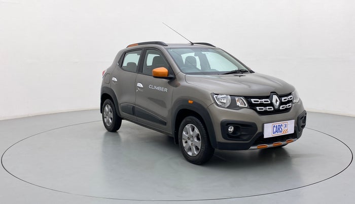 2019 Renault Kwid CLIMBER 1.0 AT, Petrol, Automatic, 17,361 km, Right Front Diagonal