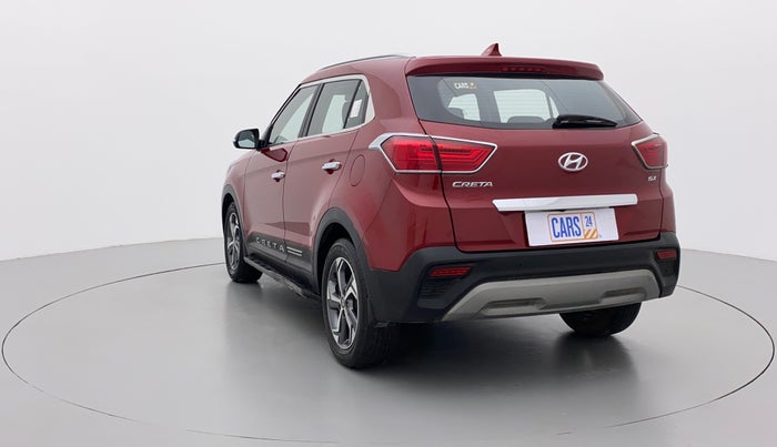 2018 Hyundai Creta SX (O) 1.6 PETROL, Petrol, Manual, 23,591 km, Left Back Diagonal