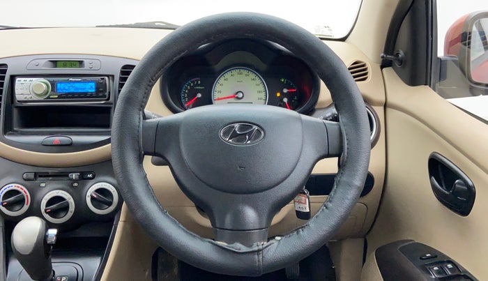 2009 Hyundai i10 MAGNA 1.2 AT, Petrol, Automatic, 27,227 km, Steering Wheel