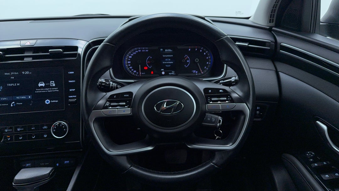 Steering Wheel Close-up
